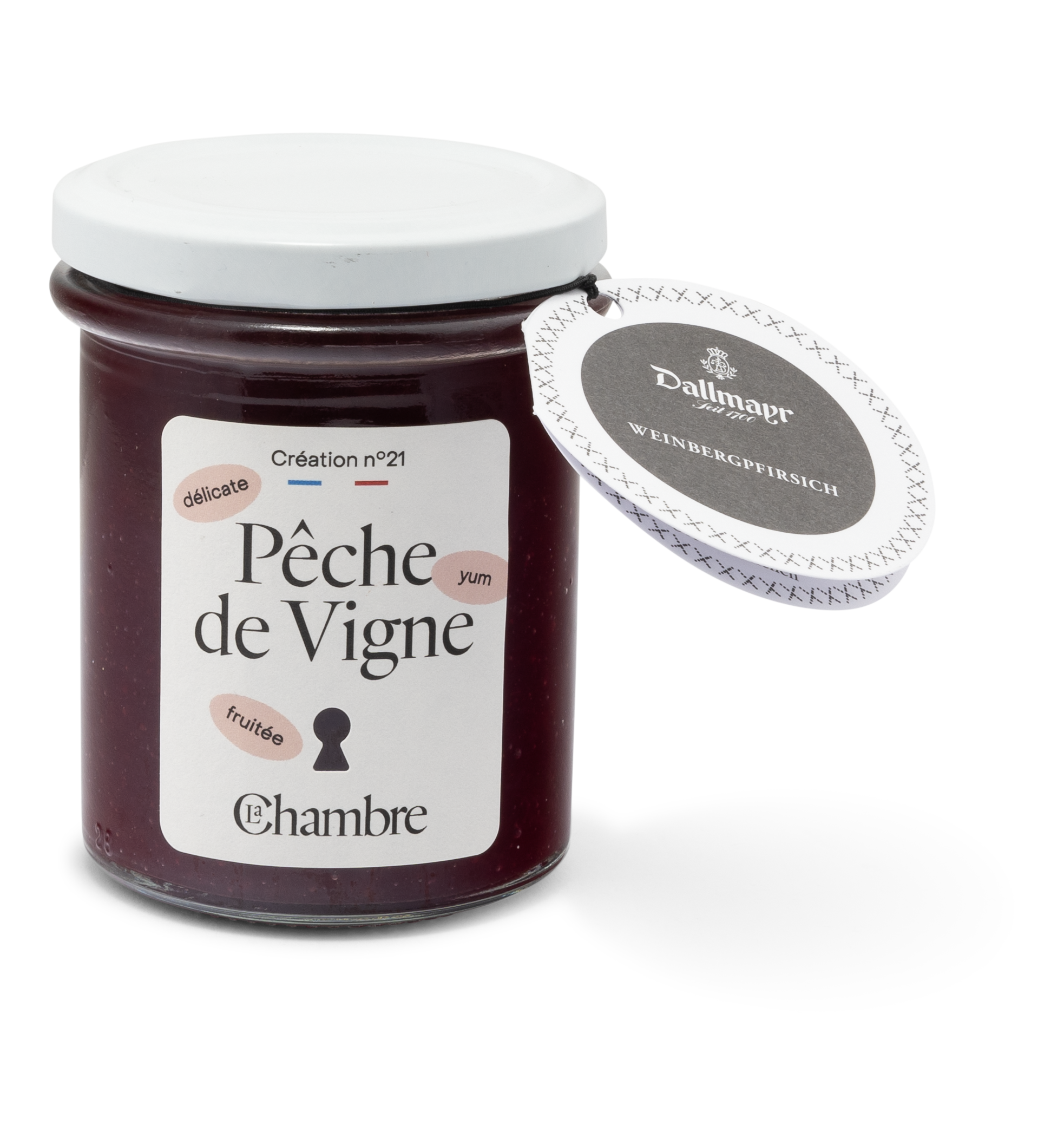 Weinbergpfirsich-Konfitüre