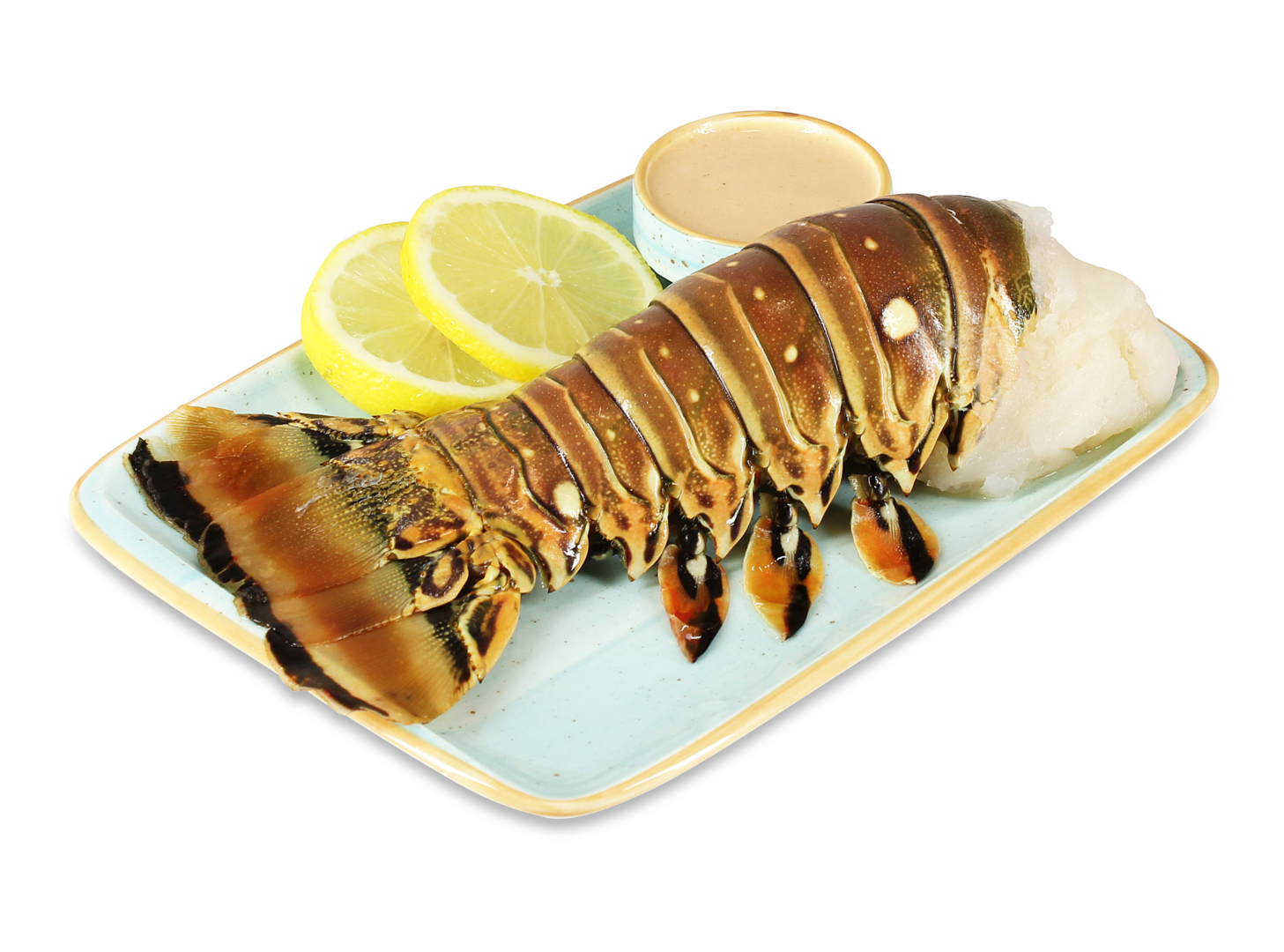 Langustenschwanz ganz,  
 Größe ca. 12 - 14 cm
 