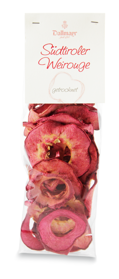 Südtiroler Weirouge Äpfel getrocknet 
 Dallmayr
 
