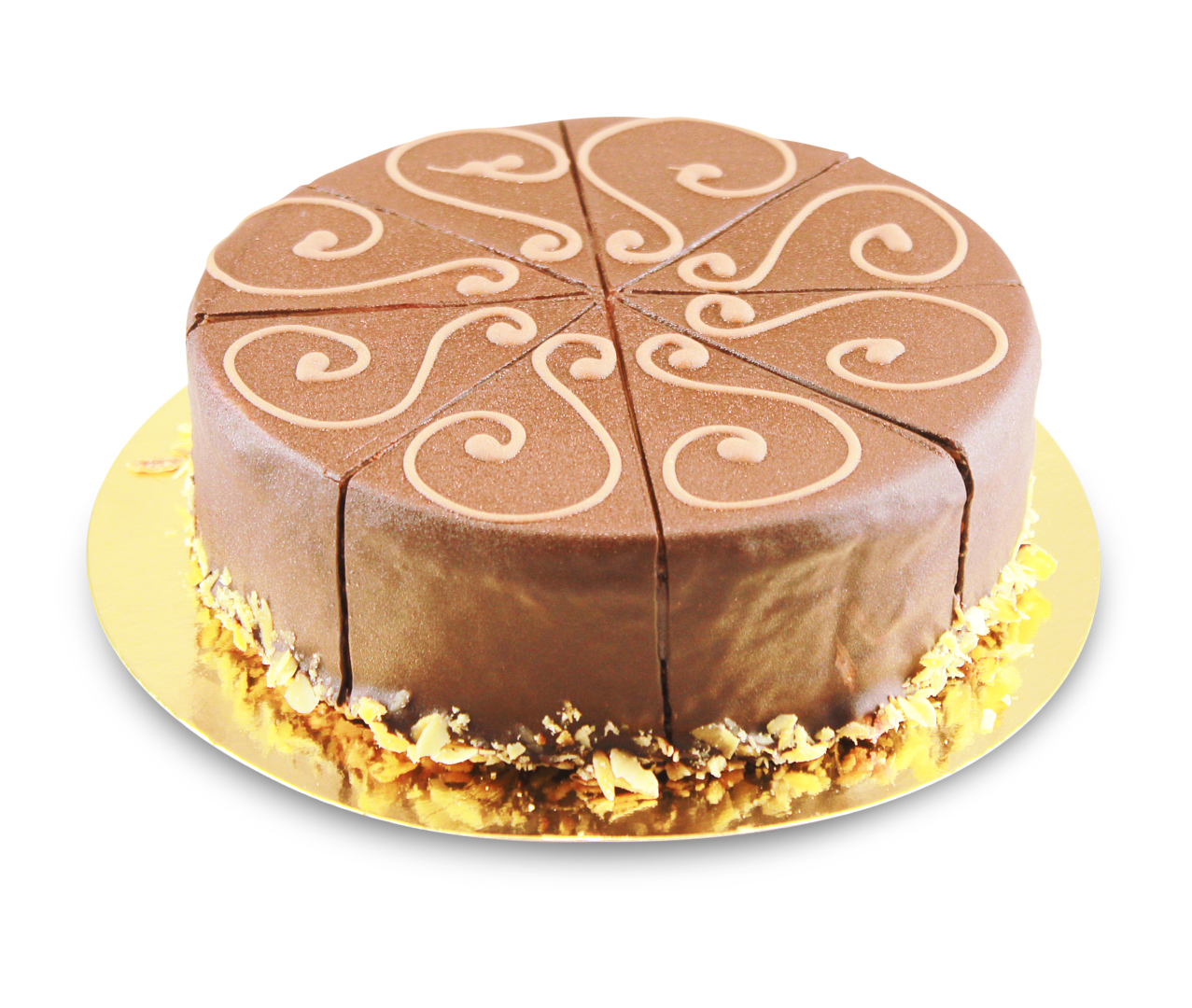 Sachertorte ganz
 für ca. 6 Personen
 