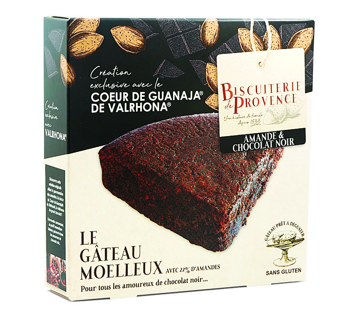 Le Gâteau Moelleux mit Edelbitterschokolade
 