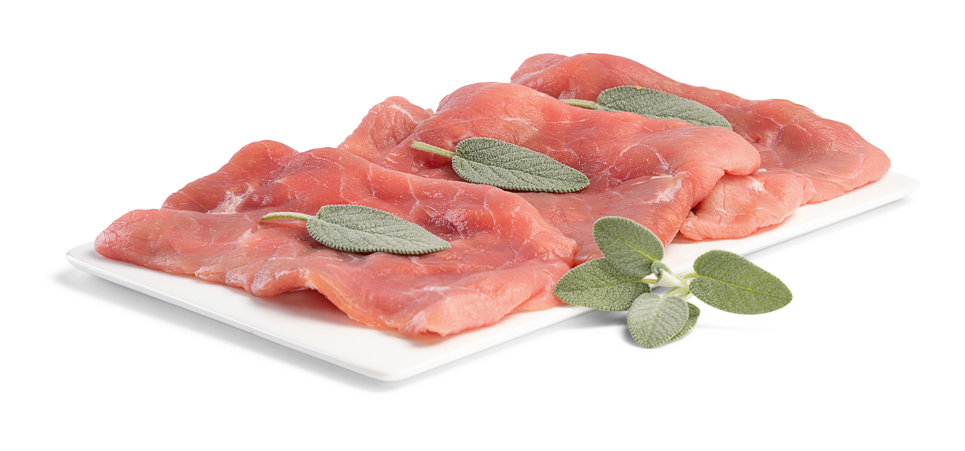 Kalbsschnitzel Saltimbocca