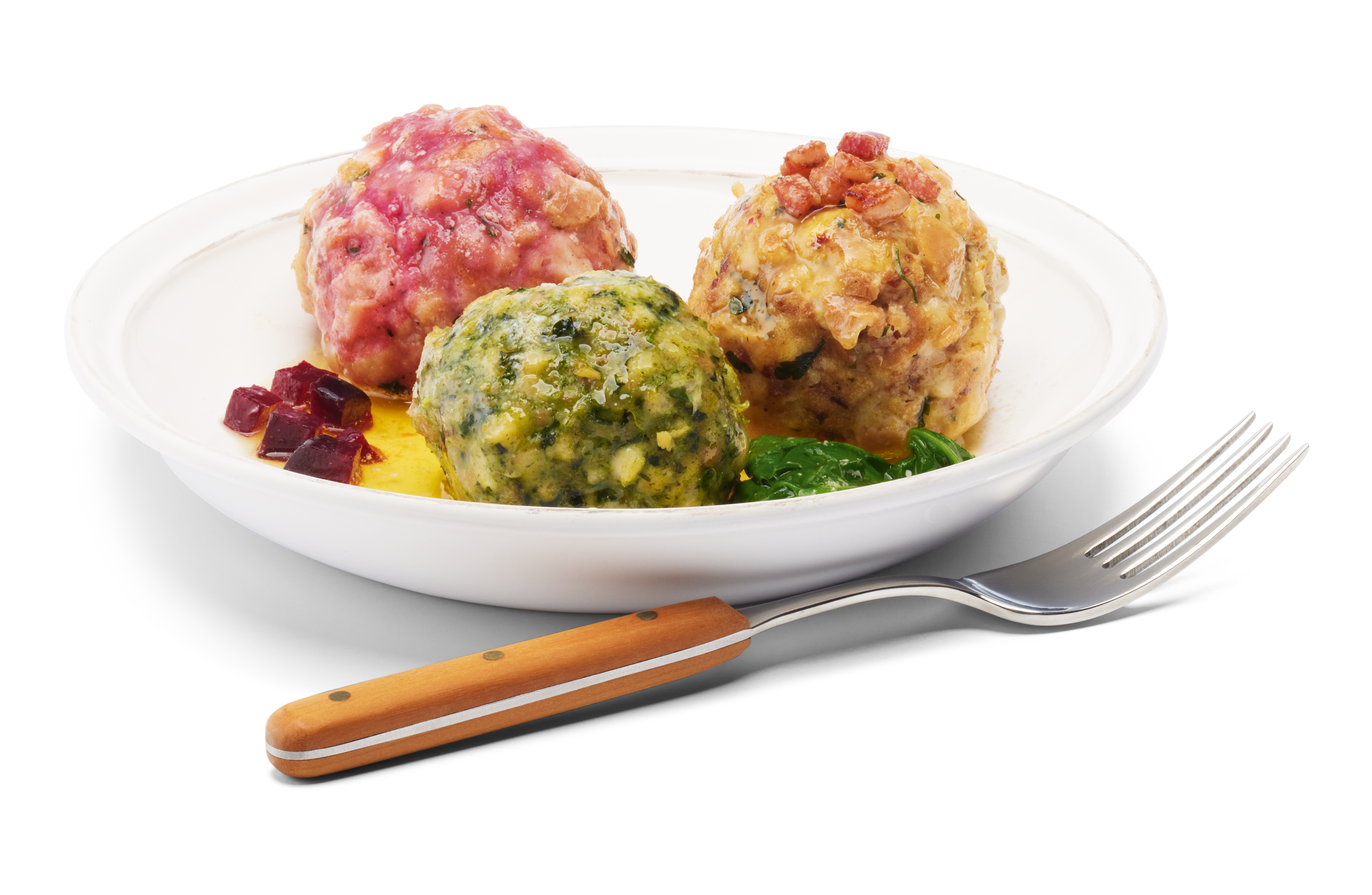 Speck Knödel frisch