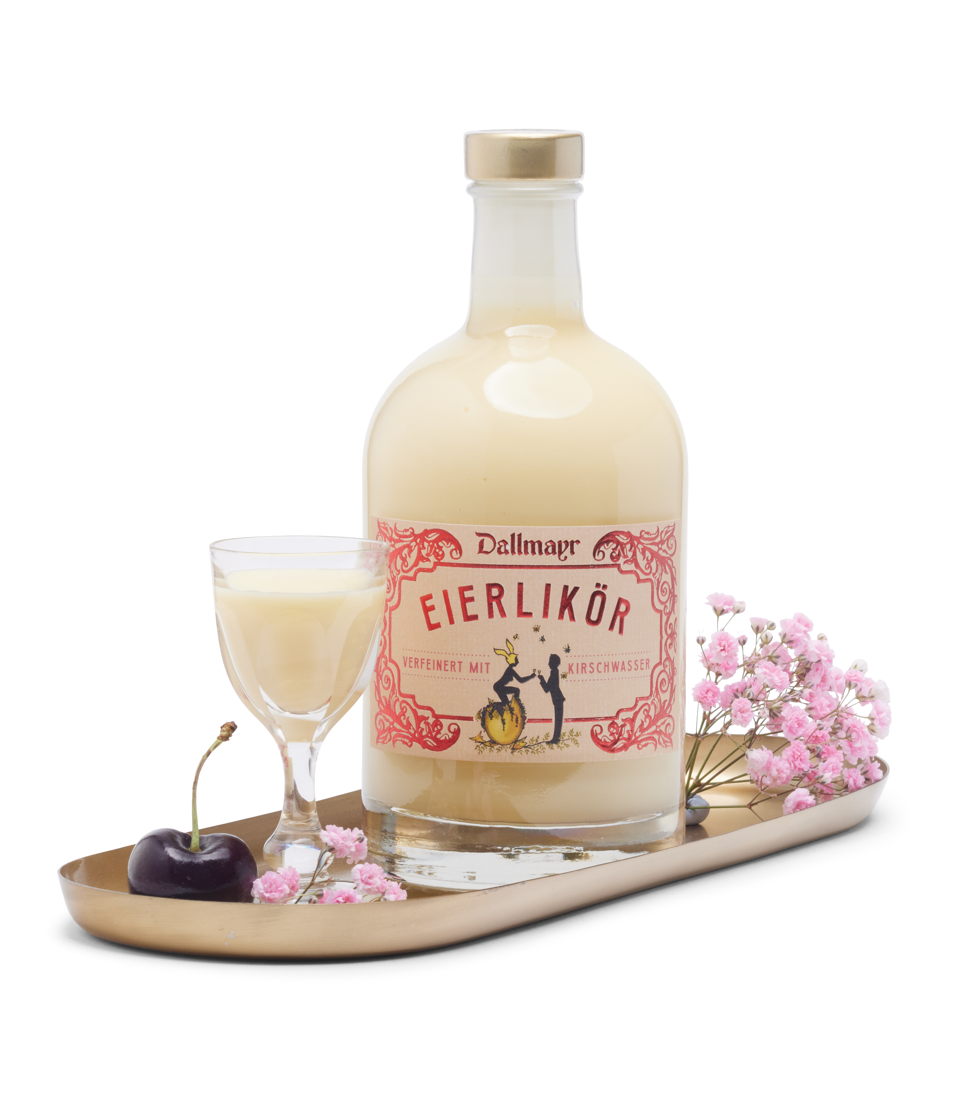 Dallmayr Bio-Eierlikör mit Kirschwasser verfeinert