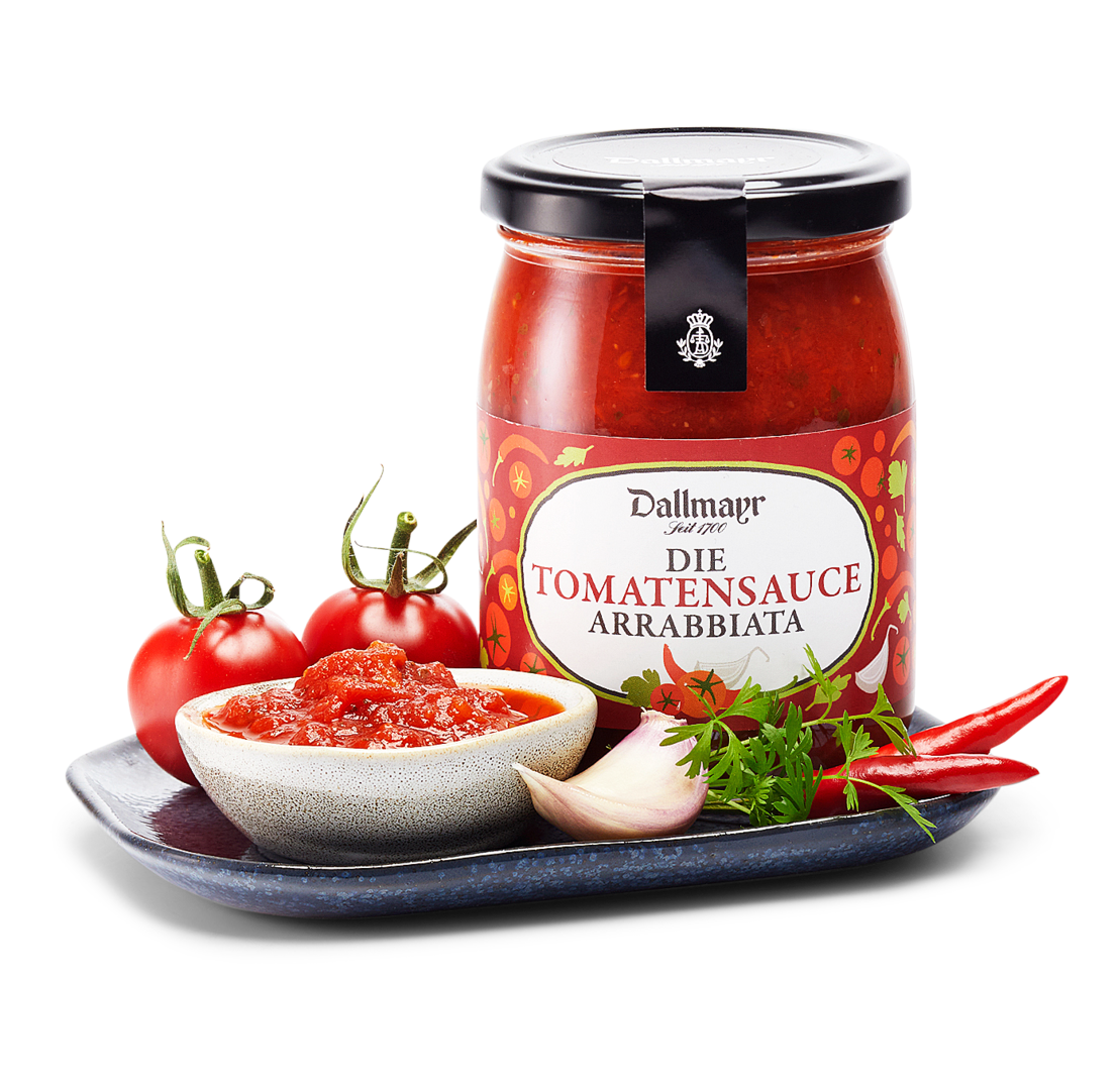 Die Tomatensauce Arrabbiata