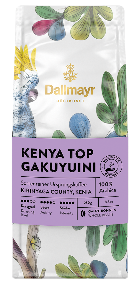 Röstkunst Kenia TOP Gakuyuini 250g ganze Bohne