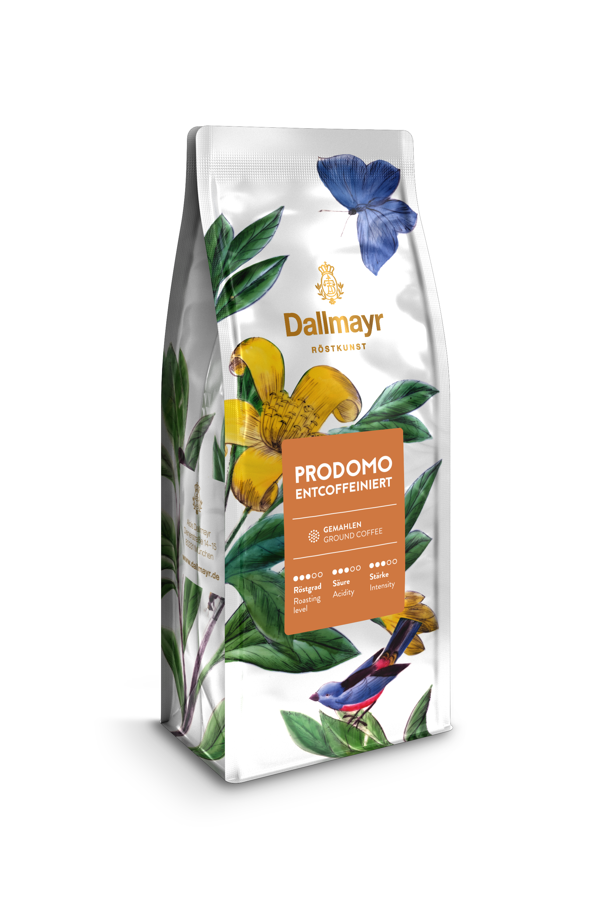 prodomo entcoffeiniert 250g gemahlen