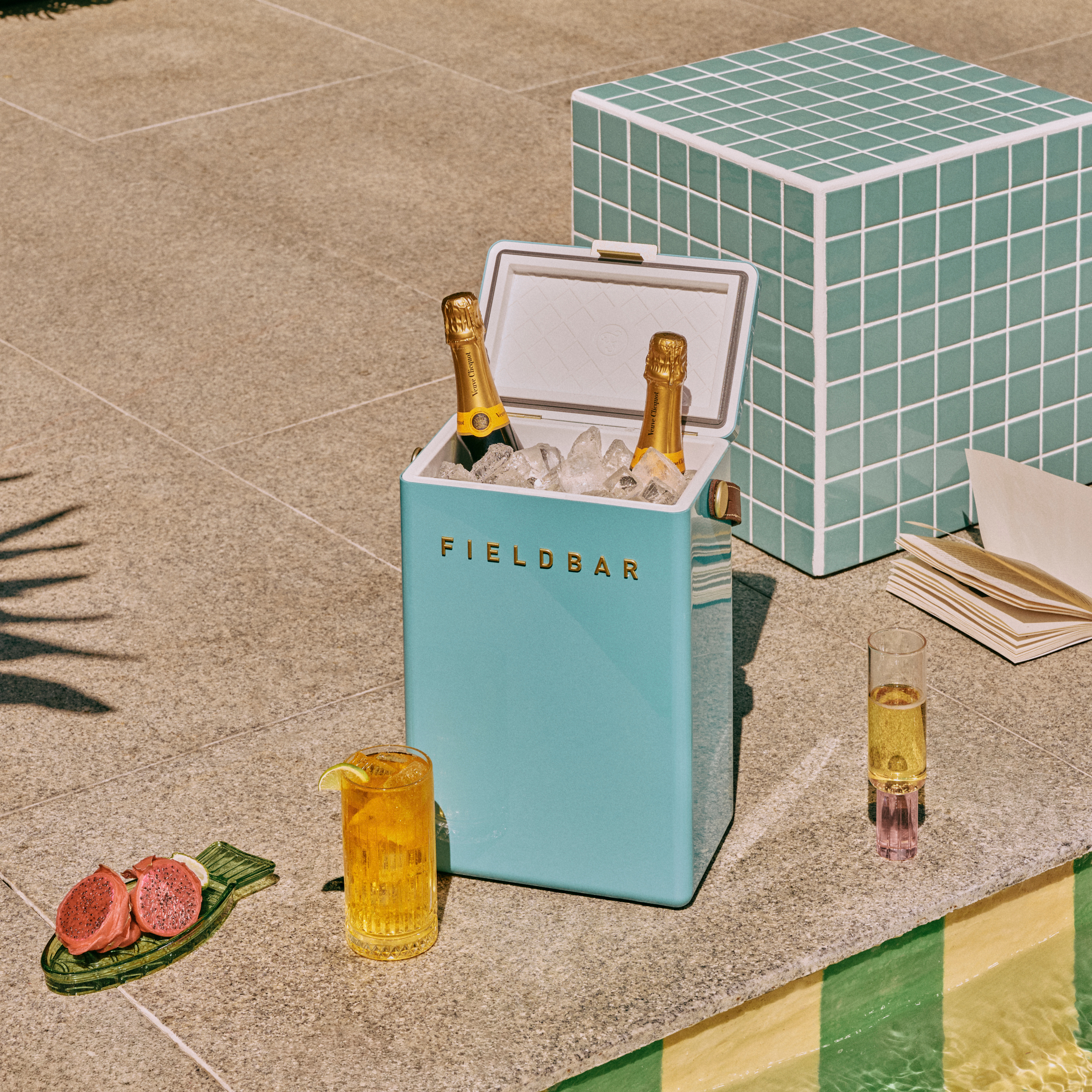 THE FIELDBAR Kühlbox Bazaruto Blue