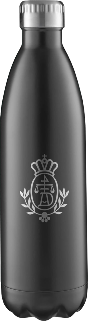 Trinkflasche schwarz 
 Dallmayr
 0,5l