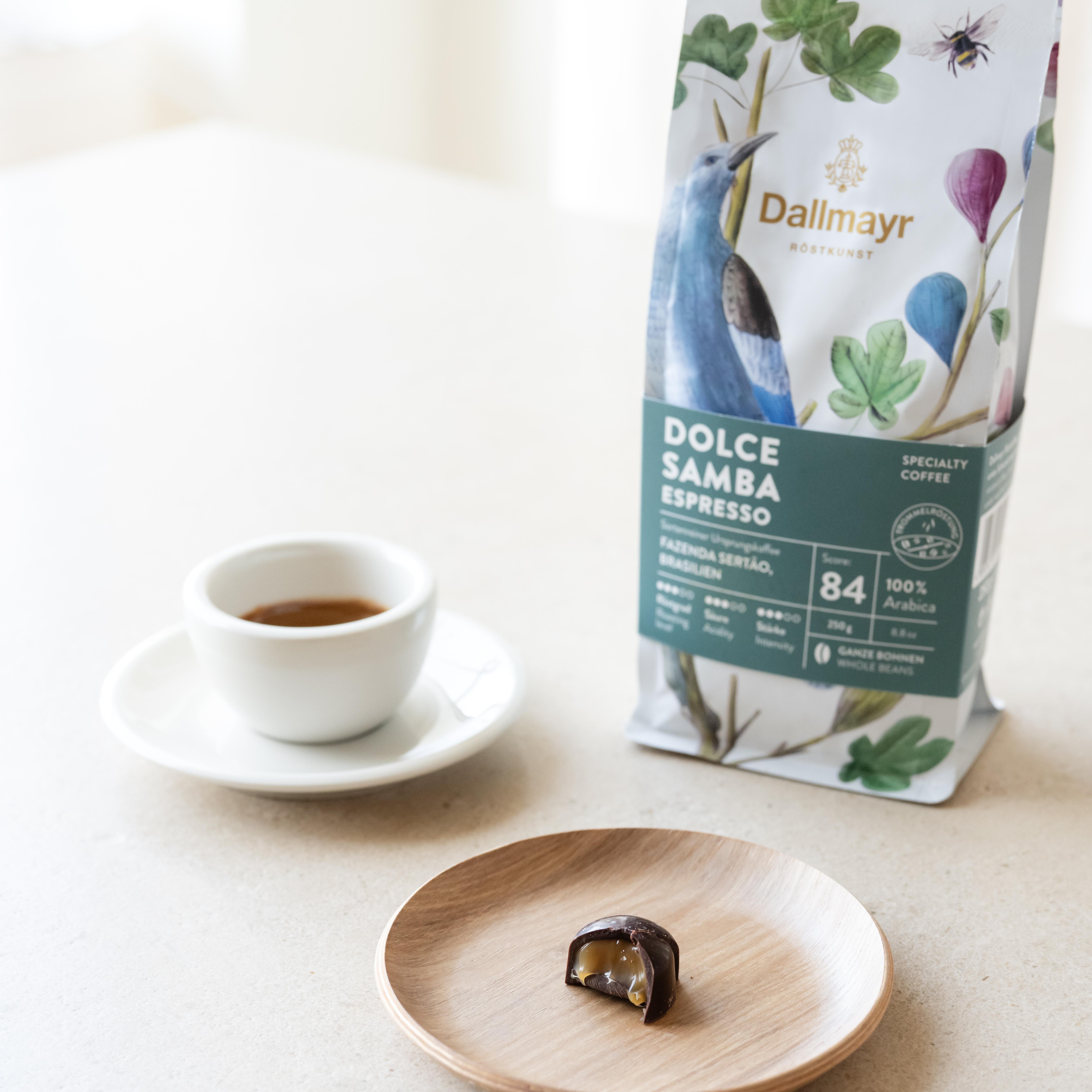 Röstkunst Espresso Dolce Samba ganze Bohne 250g
 