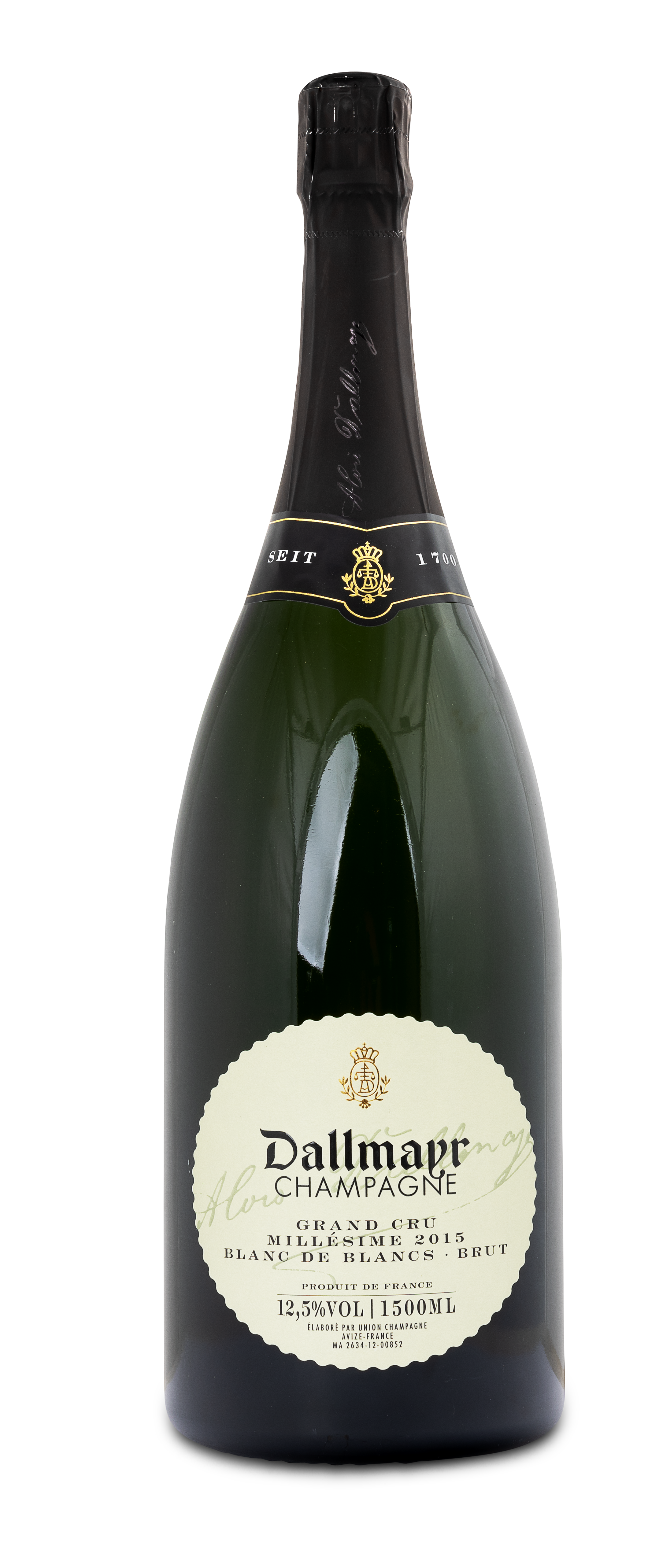Champagne Dallmayr Grand Cru Millésime 2015 Blanc de Blancs Brut 