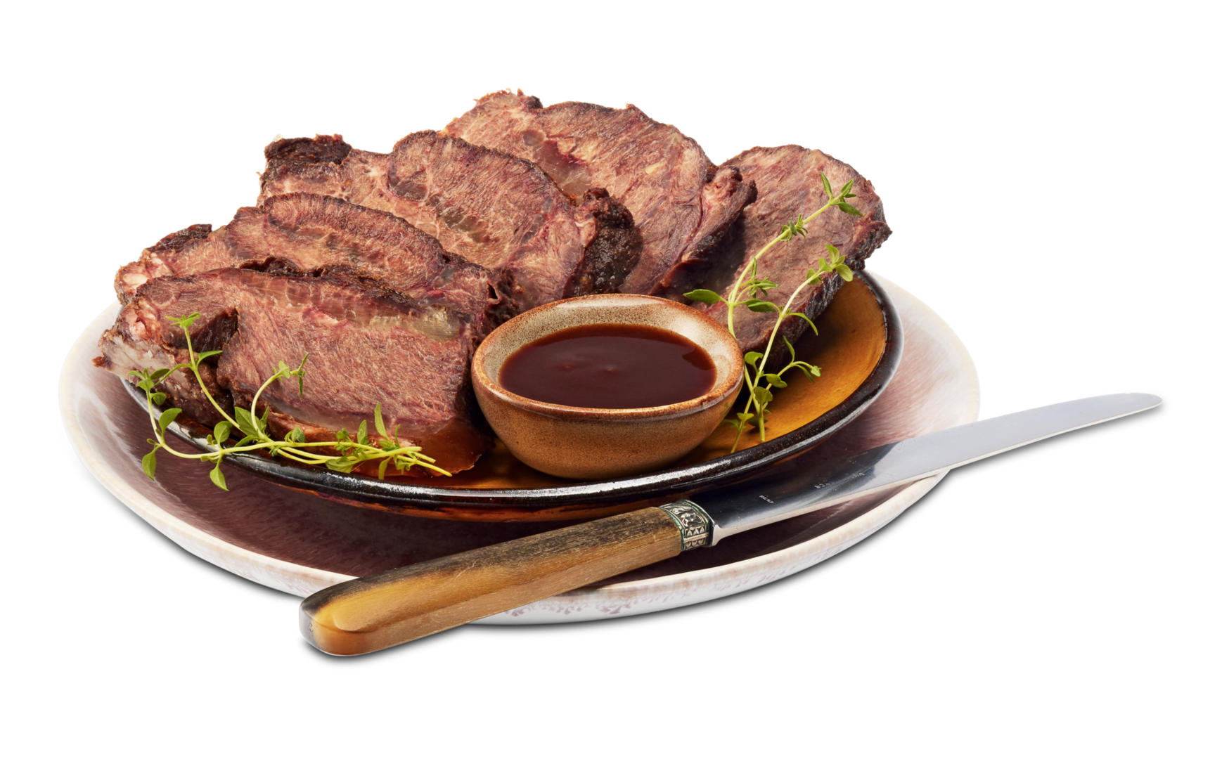 Geschmorte Rinderbackerl
 