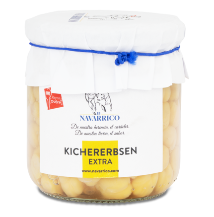 Kichererbsen in Salzlake