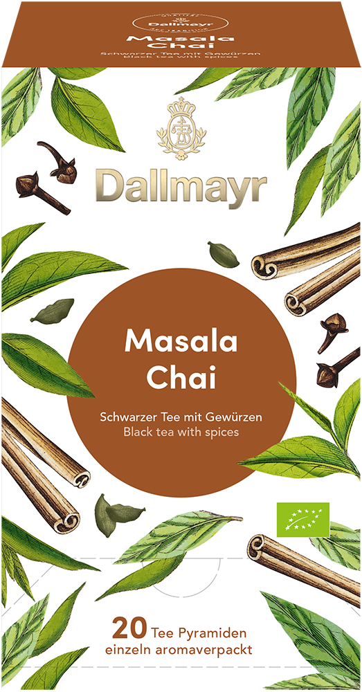 Masala Chai Bio 
 Schwarzer Tee mit Gewürzen 