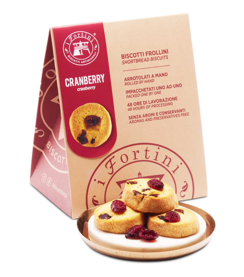 Biscotti Frollini Cranberry