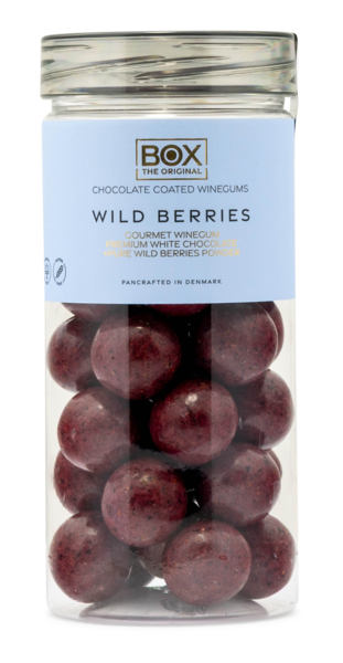 Schokolierter Weingummi Wild Berries
