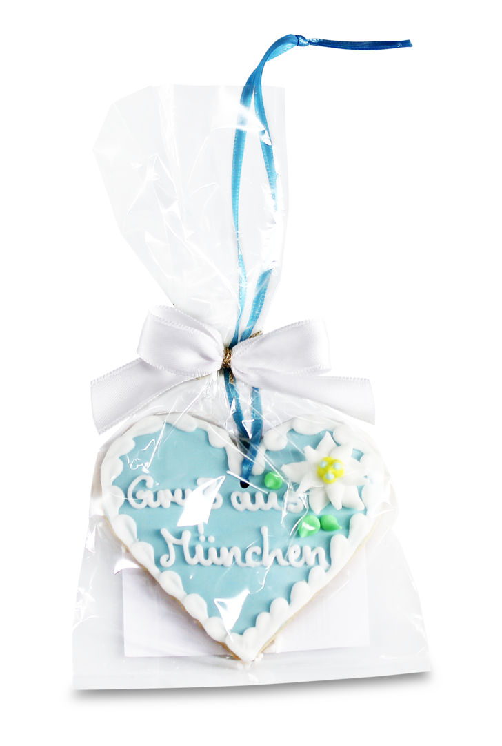 Keks Lebkuchenherz "Gruß aus München"
 Dallmayr