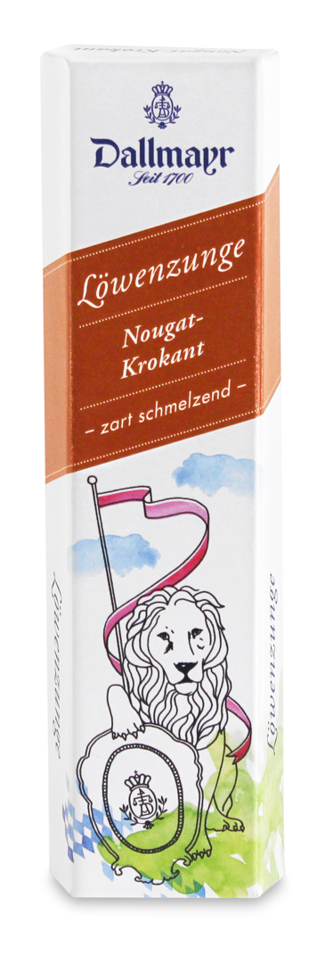 Löwenzunge Nougat-Krokant
 Dallmayr
 
 