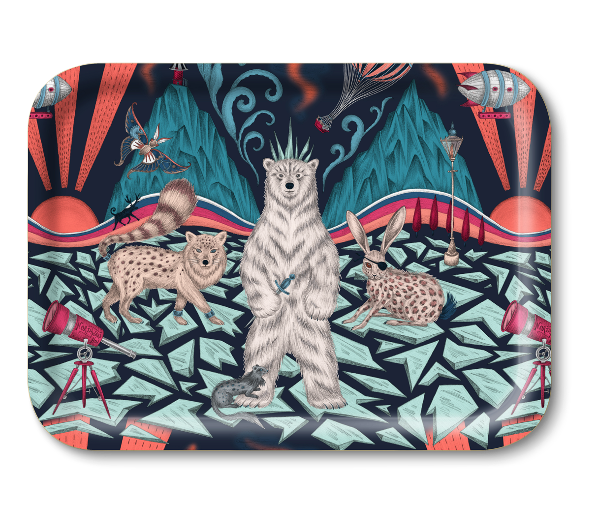 Tablett Polar blau
 Jamida of Sweden