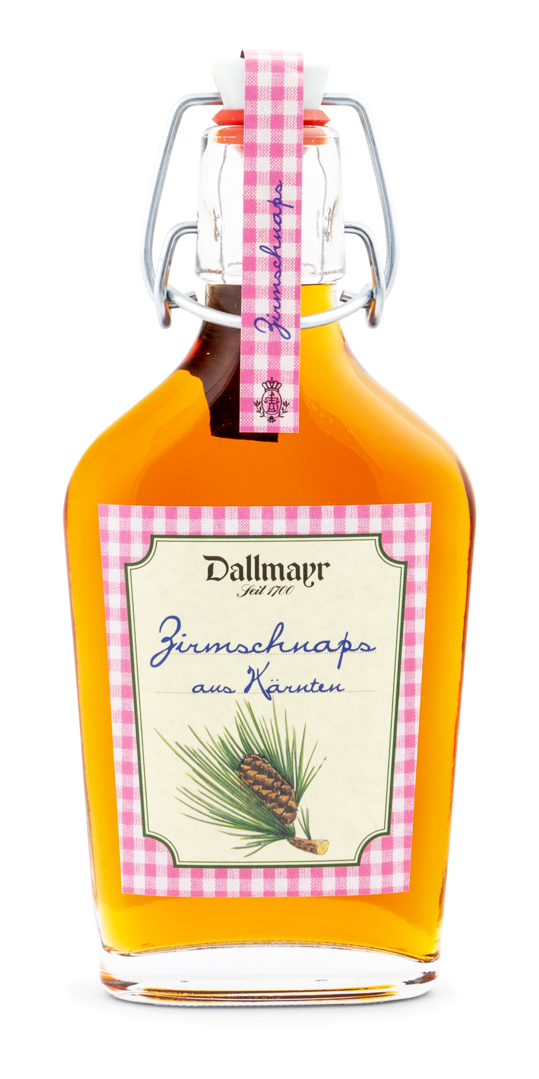 Dallmayr Zirmschnaps aus Kärnten