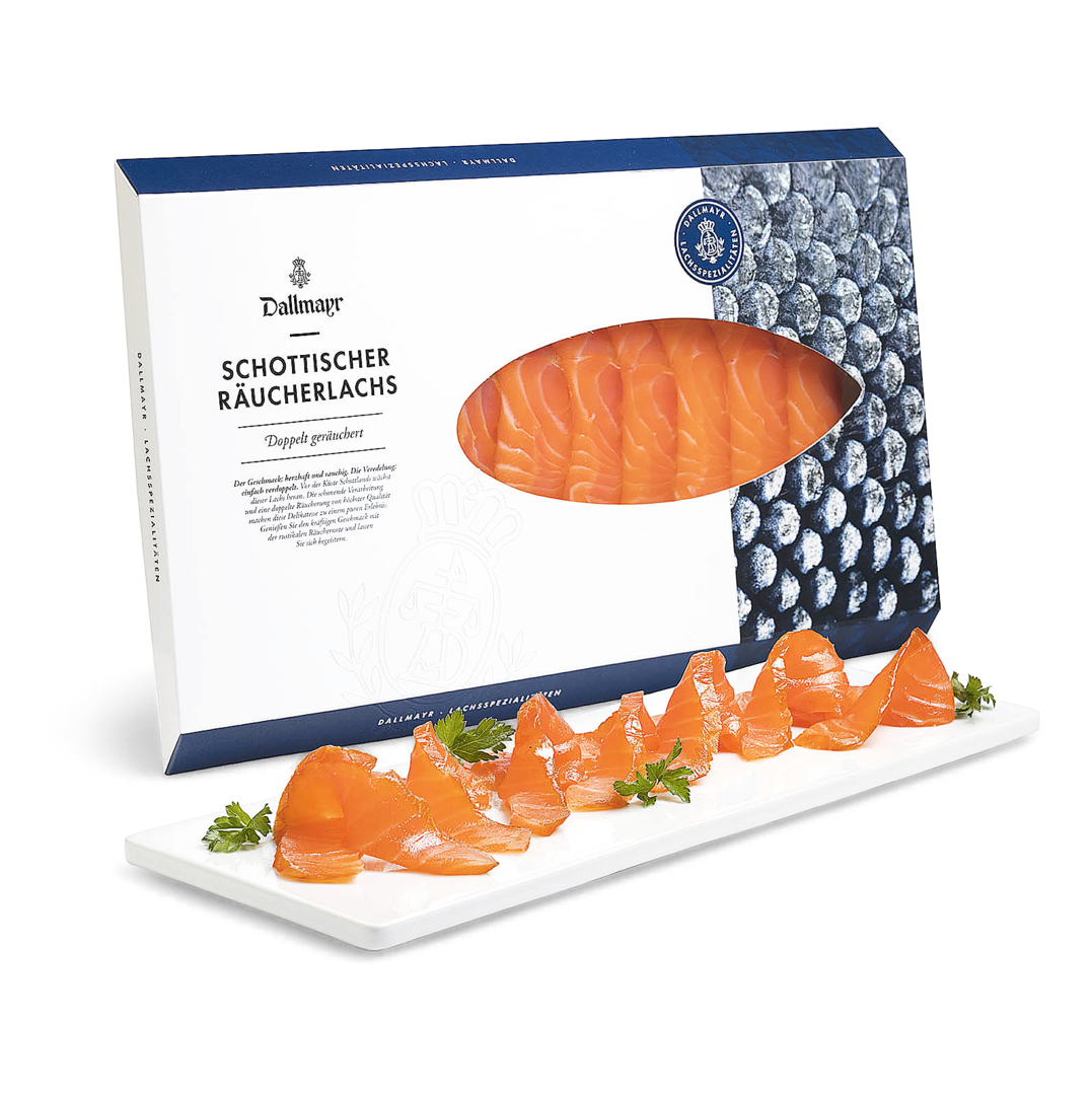 Schottischer Räucherlachs doppelt geräuchert