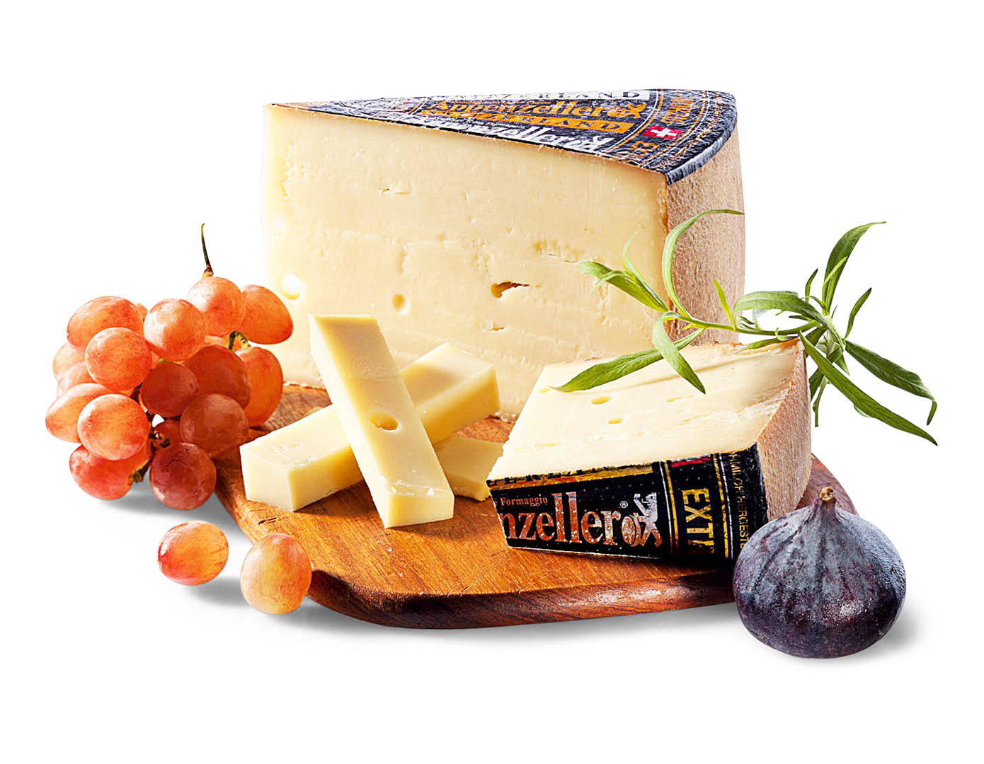 Appenzeller extra würzig
 Roh., mind. 48% Fett i. Tr.
 