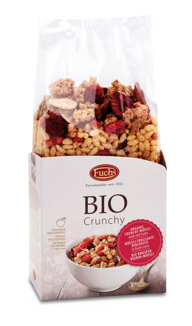 Bio Knusper Müsli mit roten Früchten