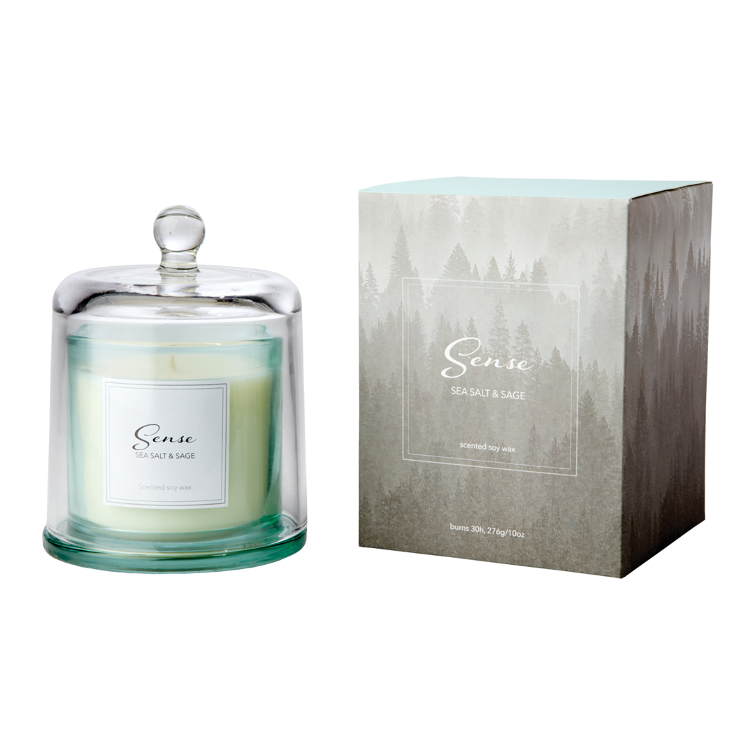 Duftkerze Sense mit Glocke Vanille
 