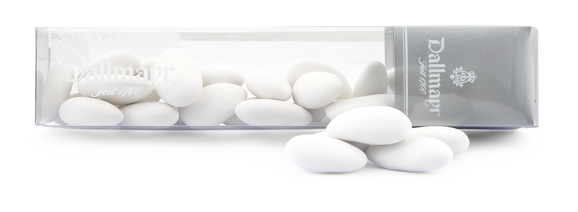 Dragierte Mandeln Weiß
 Dallmayr