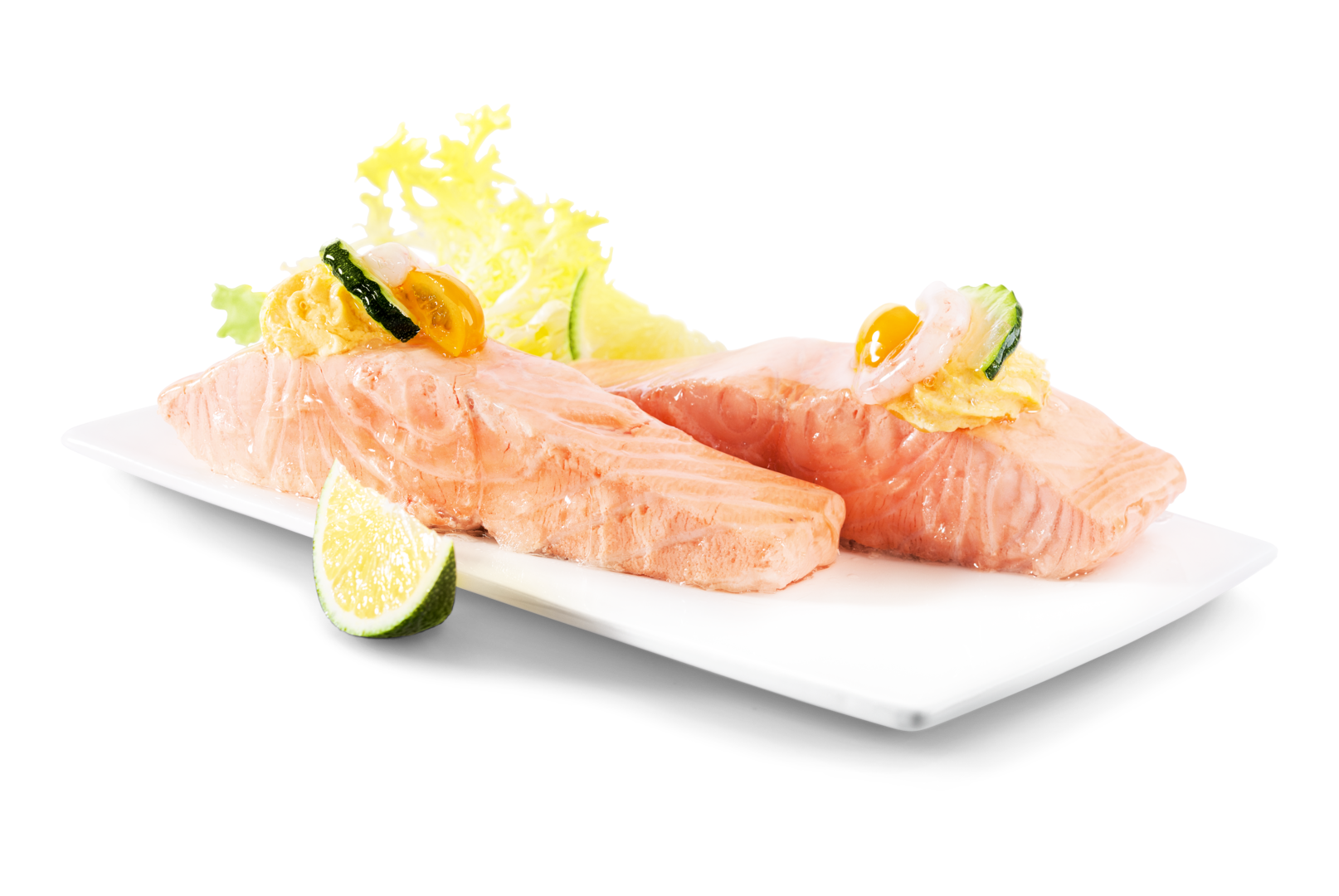Lachs, Ei, Shrimp
 