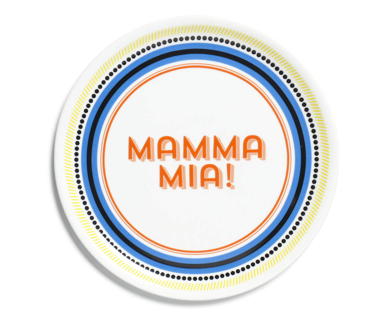 Pizzateller Mamma Mia
 Bitossi 
 32cm