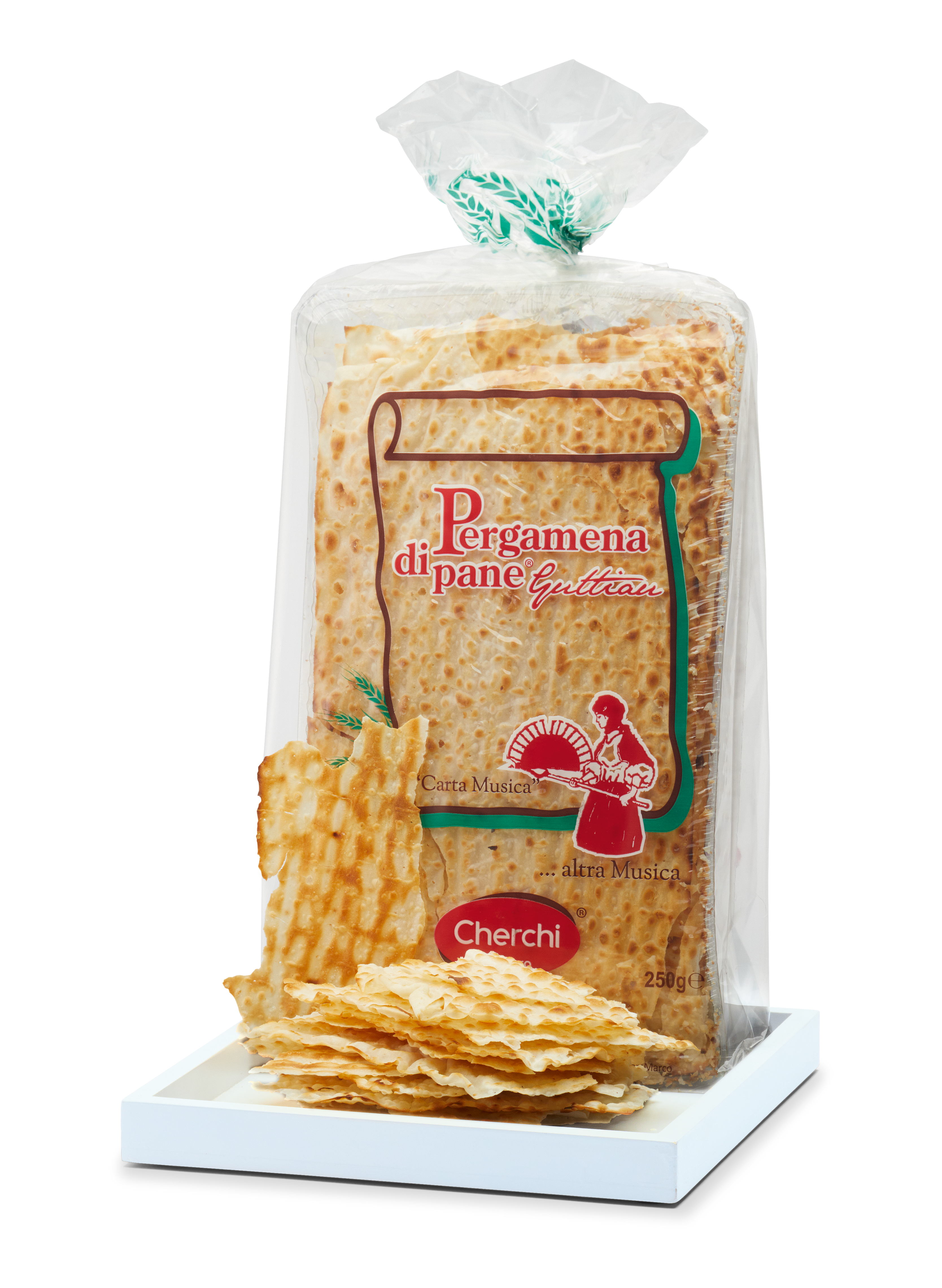 Sardisches Fladenbrot
 "Pane Guttiau"
 