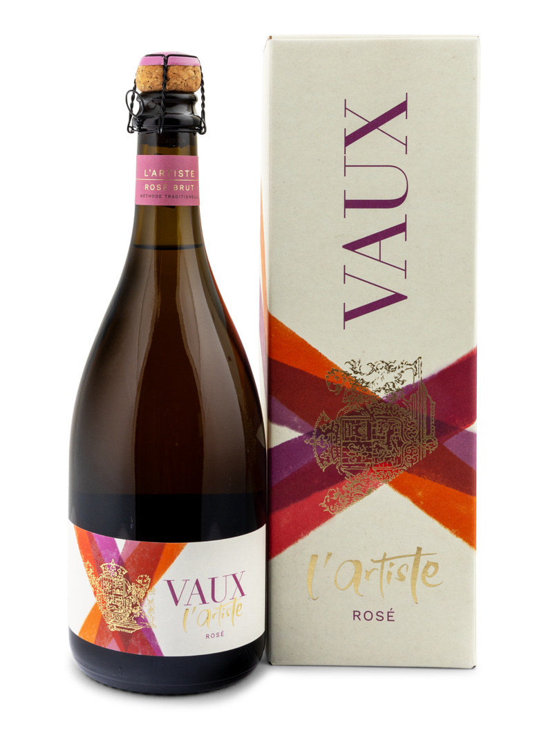 2019 Vaux l'artiste Rosé Brut