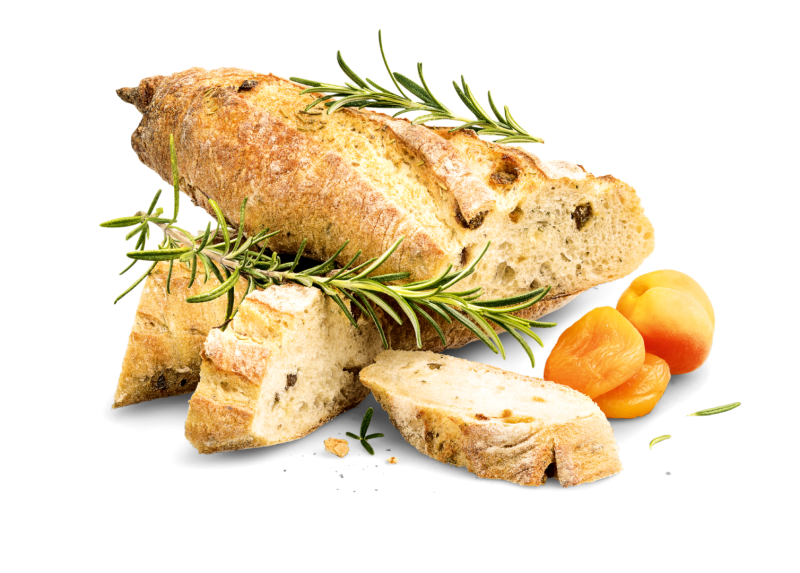 Image of Baguette mit Aprikosen und Rosmarin Dallmayr